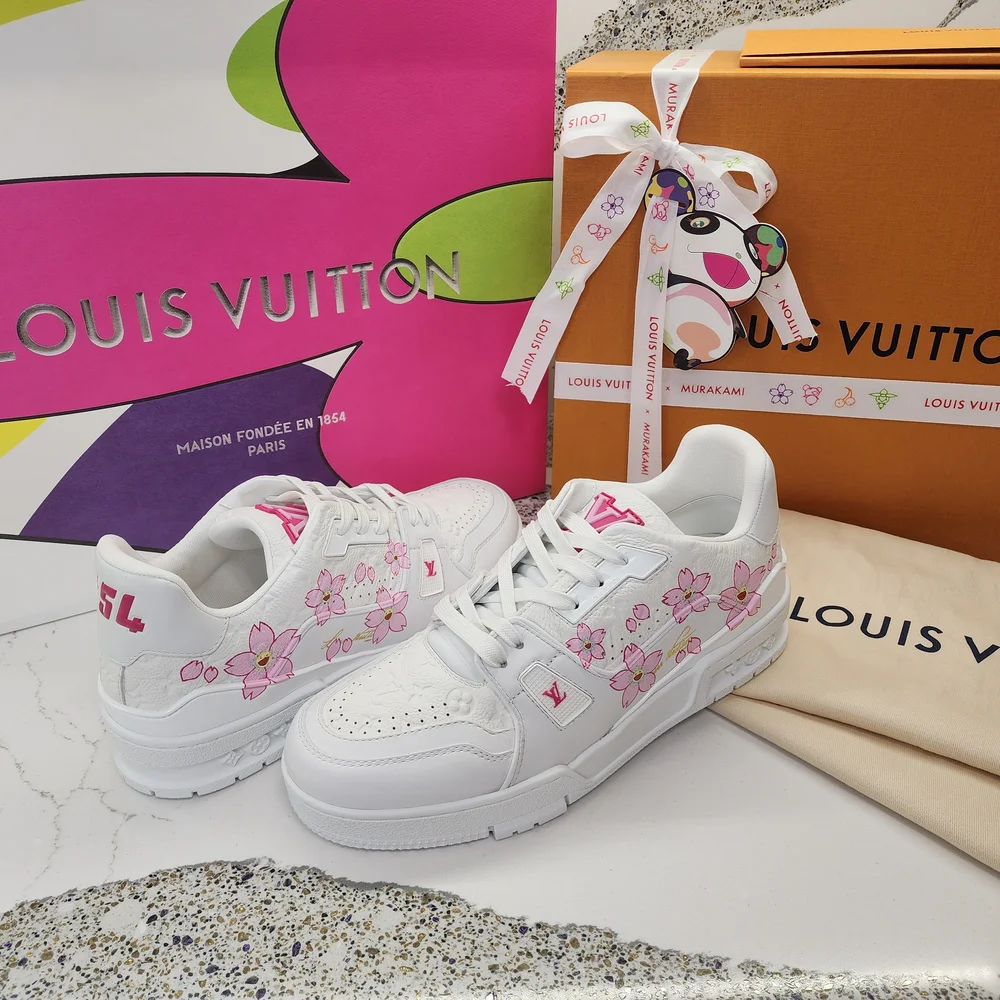 【桃椿】LOUIS VUITTON ドライビングシューズ Louis Vuitton | Shoes | Louis Vuitton 225 Lv X Tm Takashi Murakami